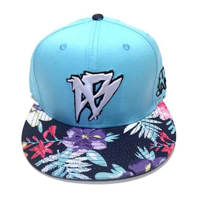 Snap-Back Floral Beach - Afterbang Clothing