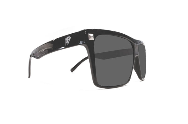 Gloss Black Sunglasses - Afterbang Clothing