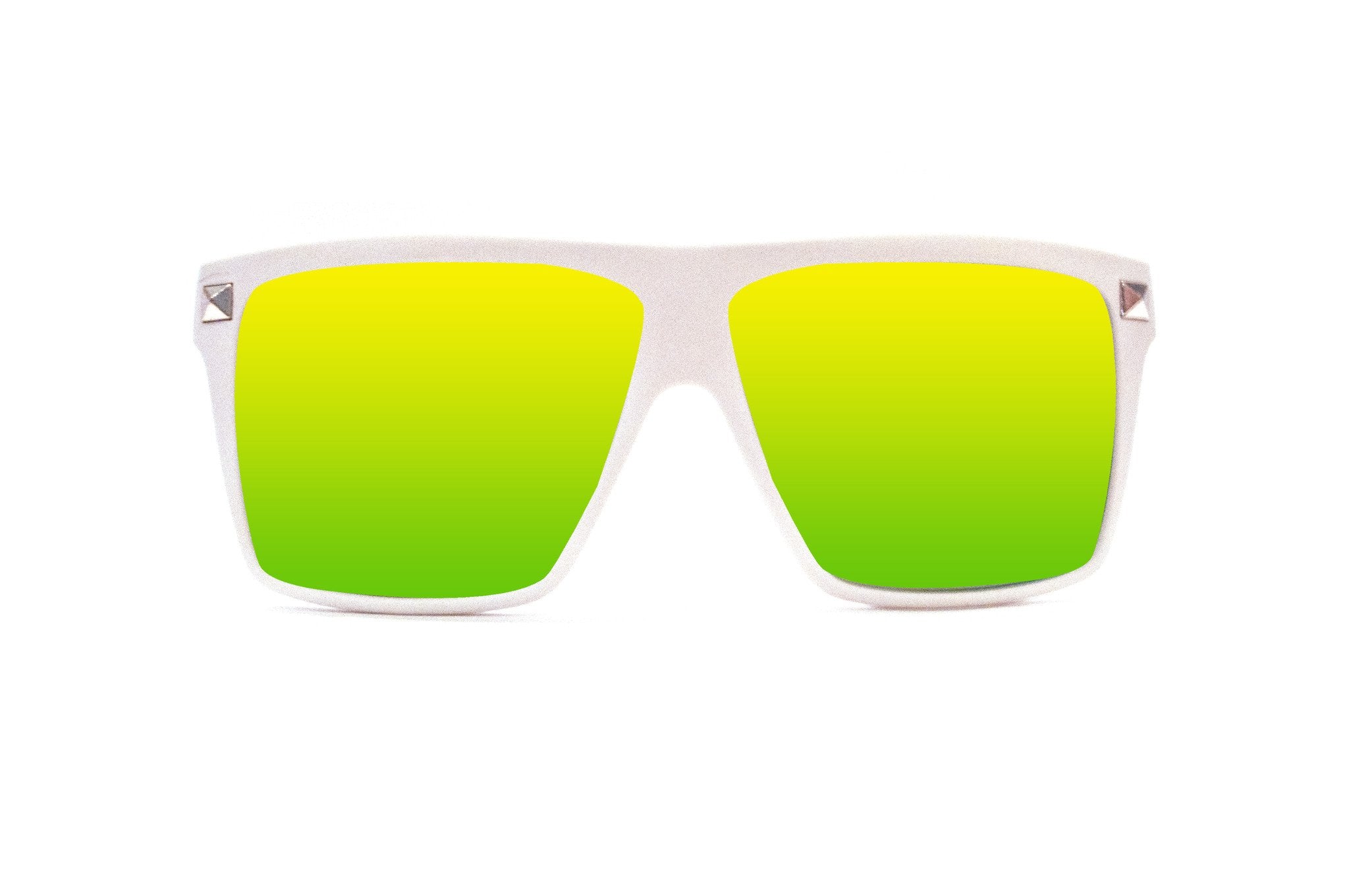 White & Green Sunglasses - Afterbang Clothing