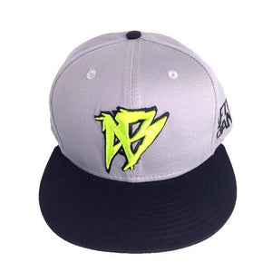 Snap-Back Grey N' Green - Afterbang Clothing